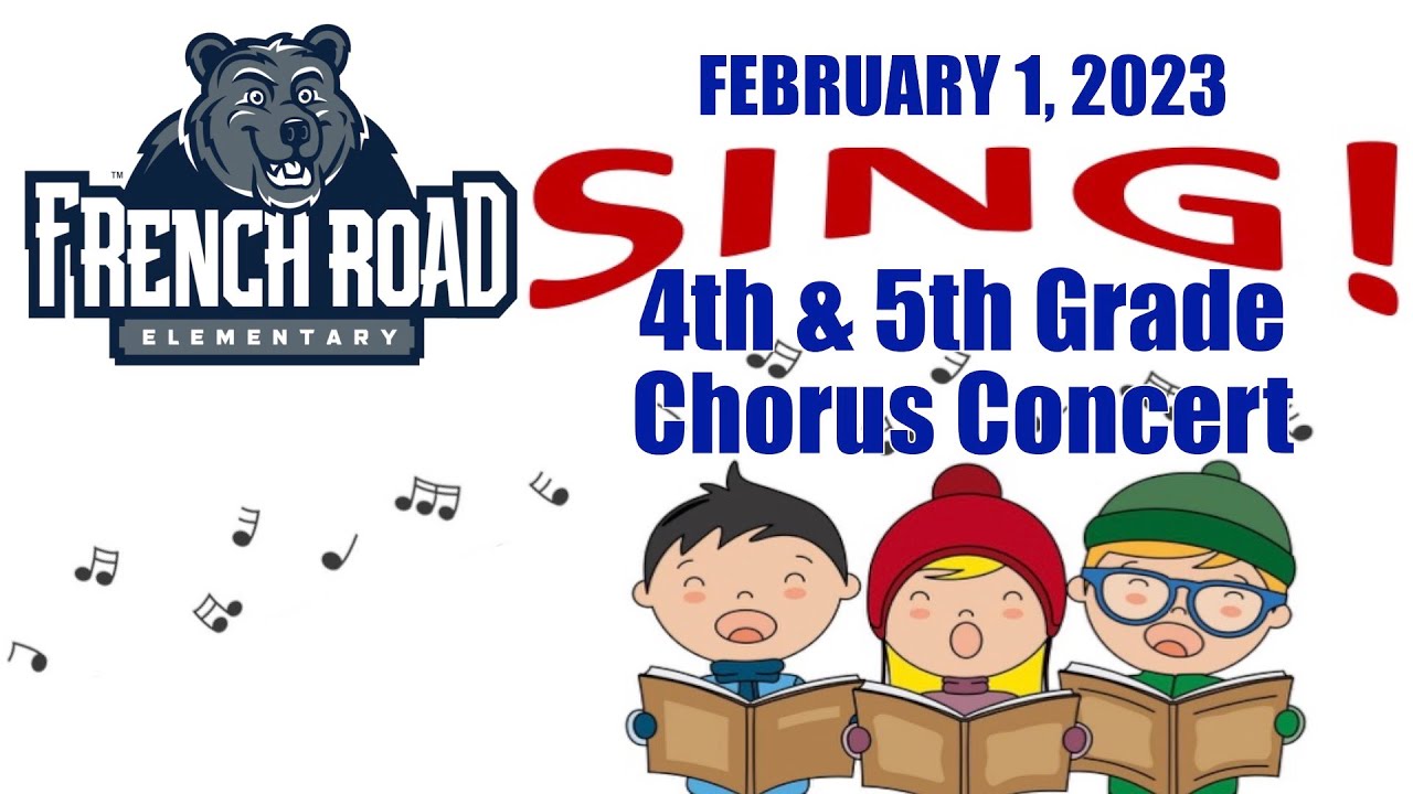 FRES 4th 5th Grade Chorus Concert February 1, 2023 - YouTube