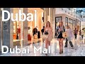 Dubai 4k amazing dubai mall burj khalifa city center walking tour 