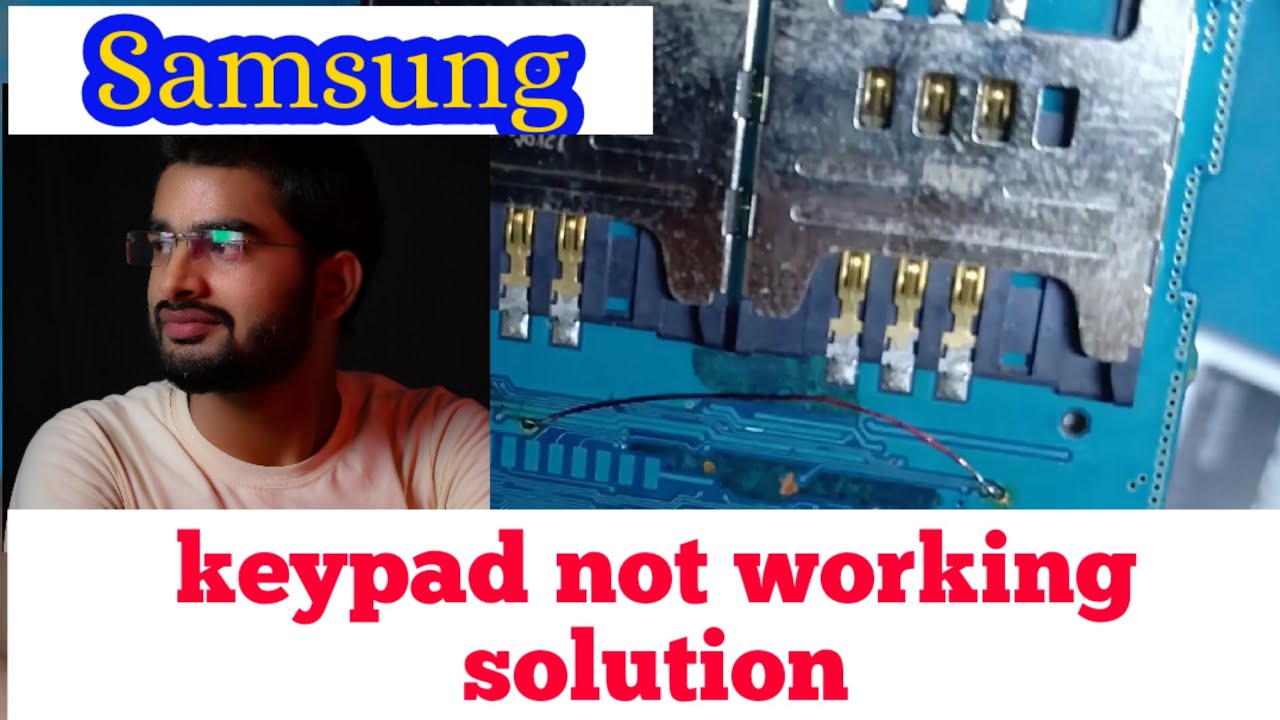 Samsung b310 menu key not working।। Samsung b310/313 menu button not