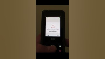 How to reset the settings on a Cisco DECT 6825 phone