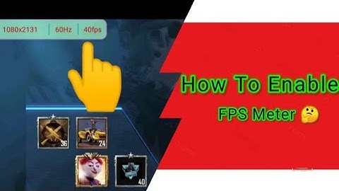 How to enable fps meter on android                                          || without pc or root ||