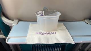 Hawaiian airlines B-717 full flight Kauai LIH to Oahu HNL