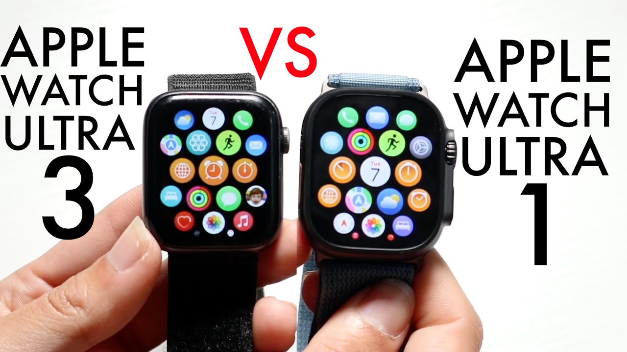 Apple Watch Ultra 3 Vs Apple Watch Ultra 1! (Comparison) (Review 