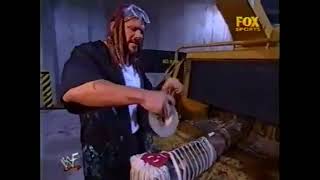Raven & Terri Run "Moppy" Through a Wood Chipper While Perry Saturn is In-Ring (WWF Raw 9/17/01)
