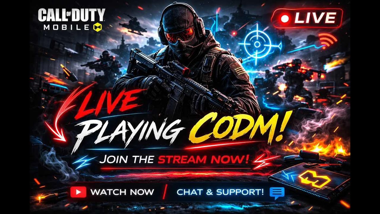 Communitygame Codm 🔴 First CODM Livestream | Multiplayer + BR | Road to Pro - YouTube