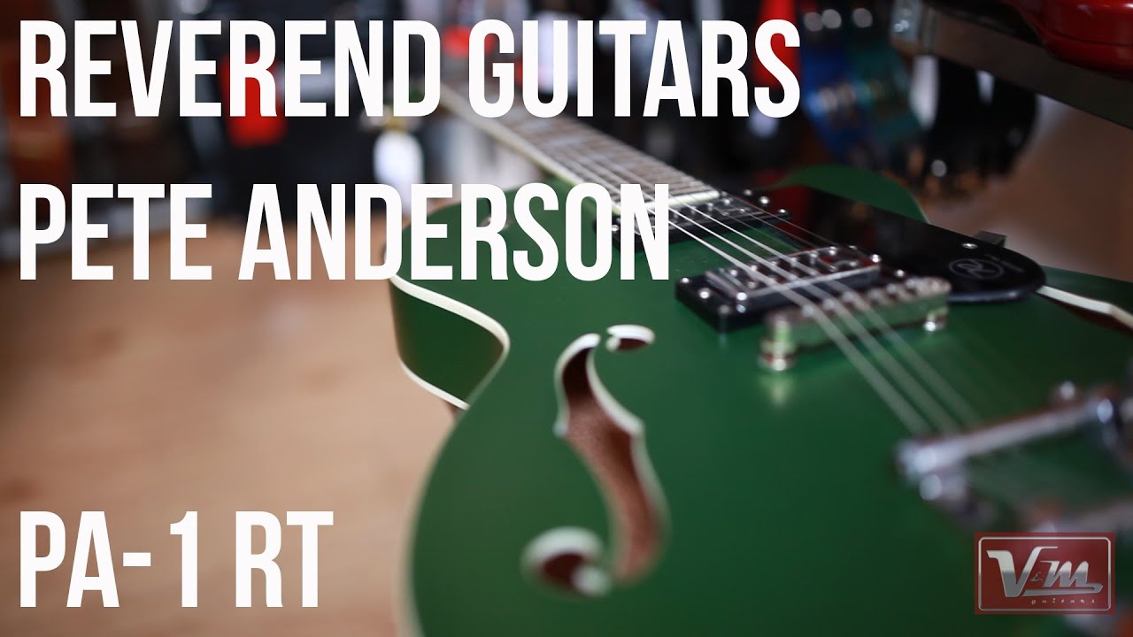 View Reverend Guitars Pete Anderson Pics