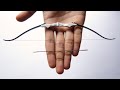 DIY Bow and Arrow, Mini Recurve Bow