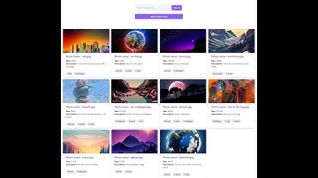 React & SpringBoot & AWS Java SDK 2.0 - Image Gallery Application