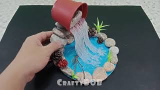 How To Make Water Falls With Stones Home Decor Tips And Tricks Diy