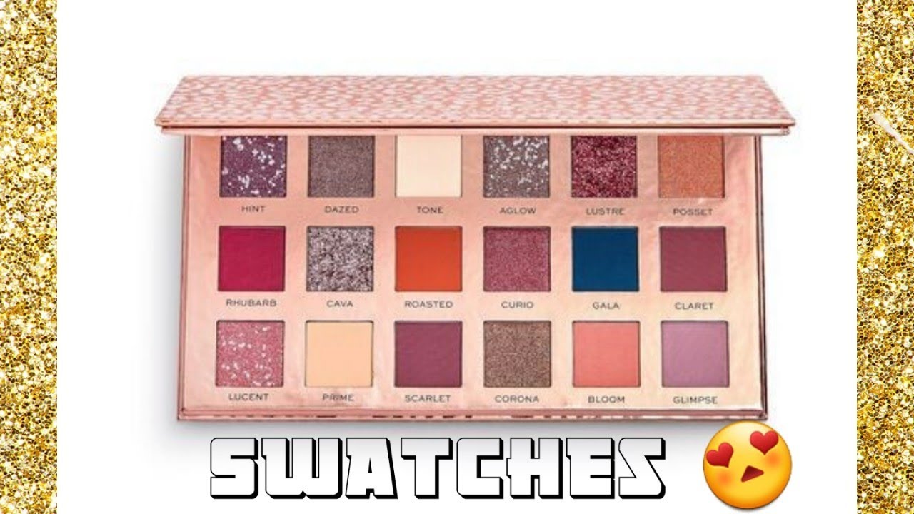 MAKEUP REVOLUTION PRO "NEW NEUTRAL BLUSHED" SWATCHES | Dian R- Tamil Vlog