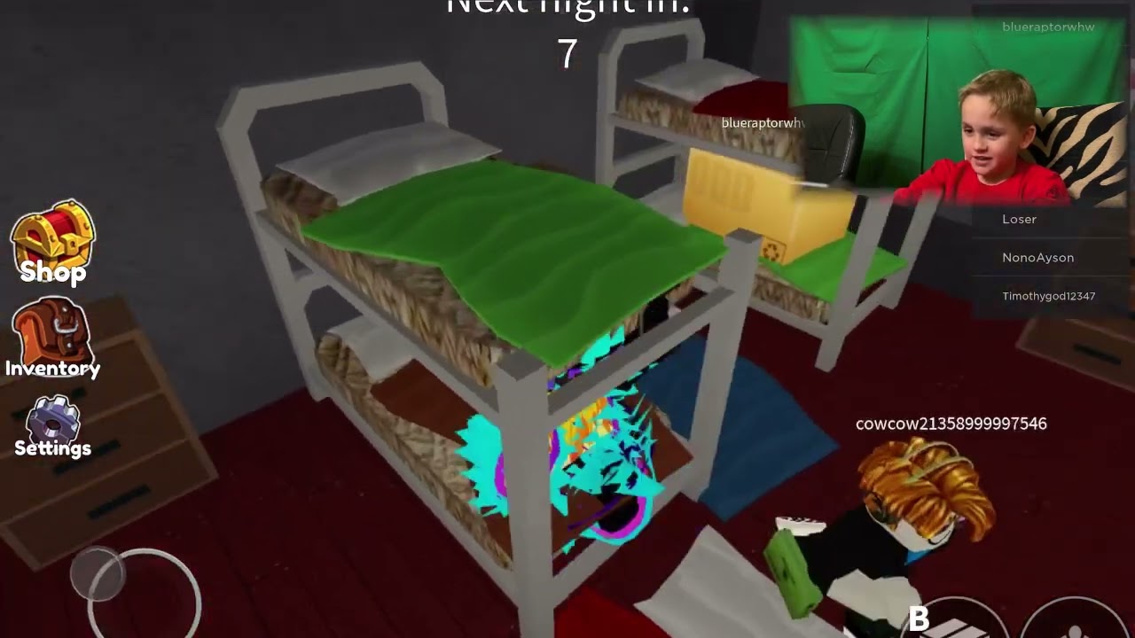 B&B Galaxy: B-Rocket Plays Rainbow Friends on Roblox!