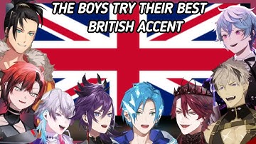 The Boys Try To Do Their Best British Accent During Their Intro 【holoTEMPUS | holoARMIS】