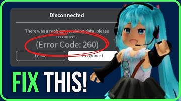 ROBLOX ERROR 260 [FIXED] | How to Fix Error Code 260 Roblox Mobile