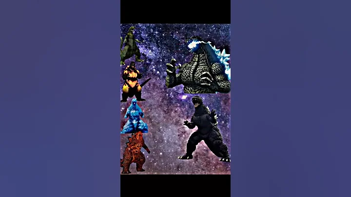 Burning Godzilla vs Kaijus #shorts #youtubeshorts #godzilla