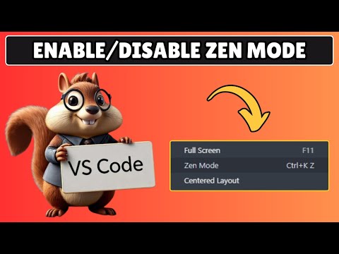 How to Enable and Disable Zen Mode in Visual Studio Code