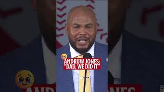 Andruw Jones honors late father during HOF speech 🫶 #shorts
Don’t forget to subscribe! https://youtube.com/mlbnetwork
Stream MLB Network: MLB.com/mlbplus
Follow us everywhere:
Twitter: https://twitter.com/MLBNetwork
Instagram: https://www.instagram.com/mlbnetwork/
Facebook: https://www.facebook.com/MLBNetwork/
TikTok: https://www.tiktok.com/@mlbnetwork Andruw Jones honors late father during HOF speech 🫶 #shorts
