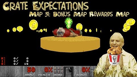Crate Expectations - BONUS MAP 31 :Bonus Map Rewards Map - A golden monster-less murder-zone puzzle