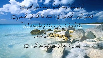 سورة الشورى - ماهر المعيقلي برواية حفص