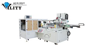 Vility Sheet to Sheet Automatic Film-tearing CCD Screen Printing Machine