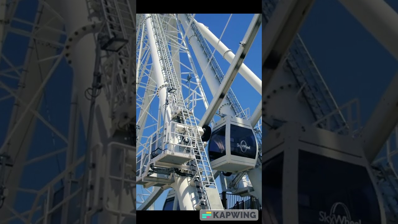 Quick Look at the Panama City Beach SkyWheel!  Short Ride on Giant Ferris Wheel!