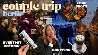 Couple Vlog 💘 48h in Berlin mit Antonio | Food Tour, Shopping, DDR Museum, Space Event