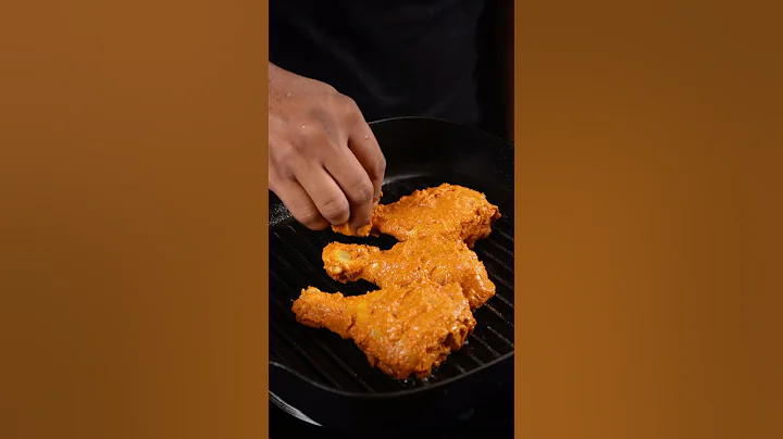 Chicken Leg Fry ASMR #shorts #food