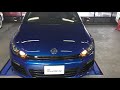 VW シロッコ ダイナミック シーケンシャル LEDドアミラーウィンカー点灯画像！！