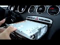 Peugeot 308 - Audio unit removal and refitting