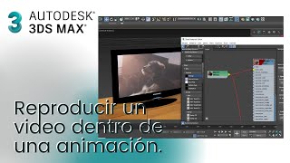 3DS MAX Course: Inserting a Video into an Animation