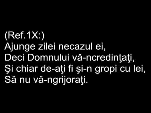 Nu va ingrijorati, Ajunge zilei Negativ Abdon, versuri