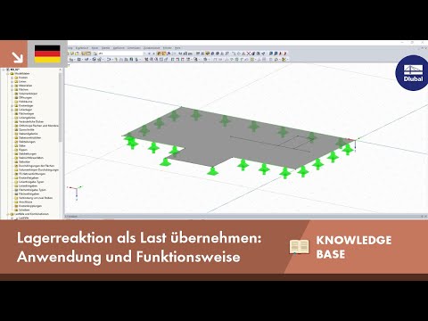 KB 001643 | Lagerreaktion als Last übernehmen: Anwendung und Funktionsweise