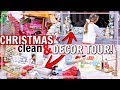 AFTER DARK CHRISTMAS CLEAN WITH ME! EXTREME CLEANING MOTIVATION & CHRISTMAS DECOR TOUR!