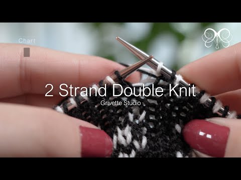 2 Strand Double Knit (2S-DK) Tutorial | Grivette Studio