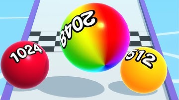 Ball Run 2048 All Levels Gameplay Walkthrough New Update Max Level Android iOS Levels 84-88