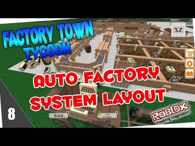 Factory Town Tycoon Auto Factory Setup 8 Roblox Youtube - roblox factory town tycoon wagon