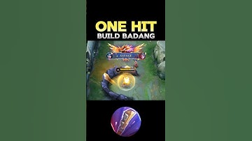 😱 WATCH THIS - BEST BUILD BADANG 2024❓(ONE HIT) ~ MLBB 🔥 #mobilelegends #onehitbuild #badang #shorts