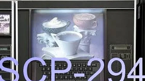 SCP-294 "Vending Machine" - SCP File (Dr Cool/ Class Euclid)