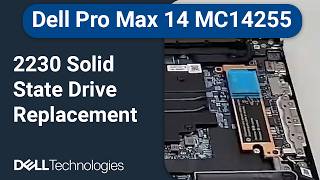 Dell Pro Max 14 MC14255 | How to replace the 2230 solid state drive (SSD)