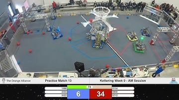 Match 13 | AM Session | Kettering Week 0 Rapid React | STATE CHAMPS! RoboZone