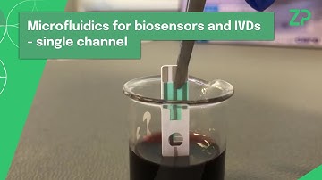 Microfluidics for biosensors and IVDs - single channel
