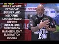 Lou says watch this before you install that suspension warning light fix