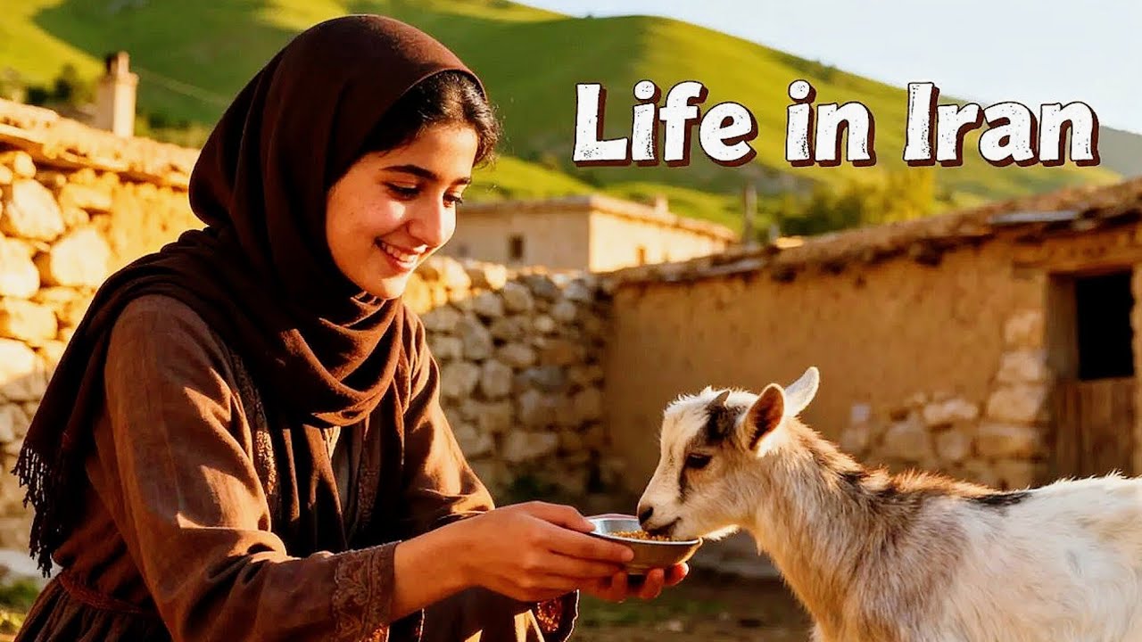 Feeding Sheep in Rural Iran  | Pure Village Life, Tradition & Peaceful Nature (2026)