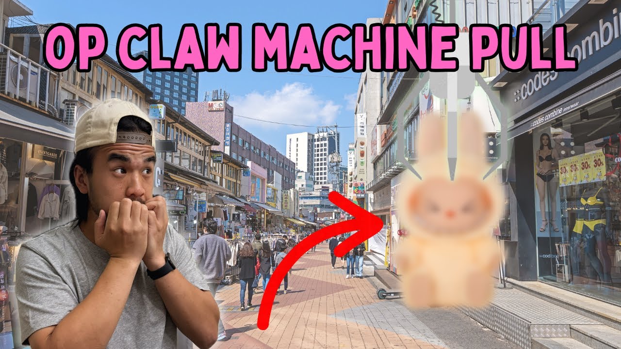 Day 4 in Korea | My Craziest Claw Machine Pull - YouTube