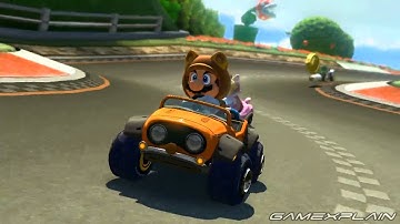 Mario Kart 8: Yoshi Circuit DLC Trailer (Double Dash Retro Track!)