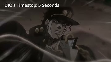 Timestop in Real-time - DIO v.s. Jotaro, Roadroller finale