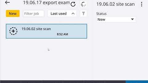 Trimble Access Export