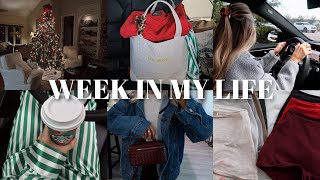 WEEK VLOG: South Florida for Christmas, car problems, at home peppermint mochas, skims haul + more!