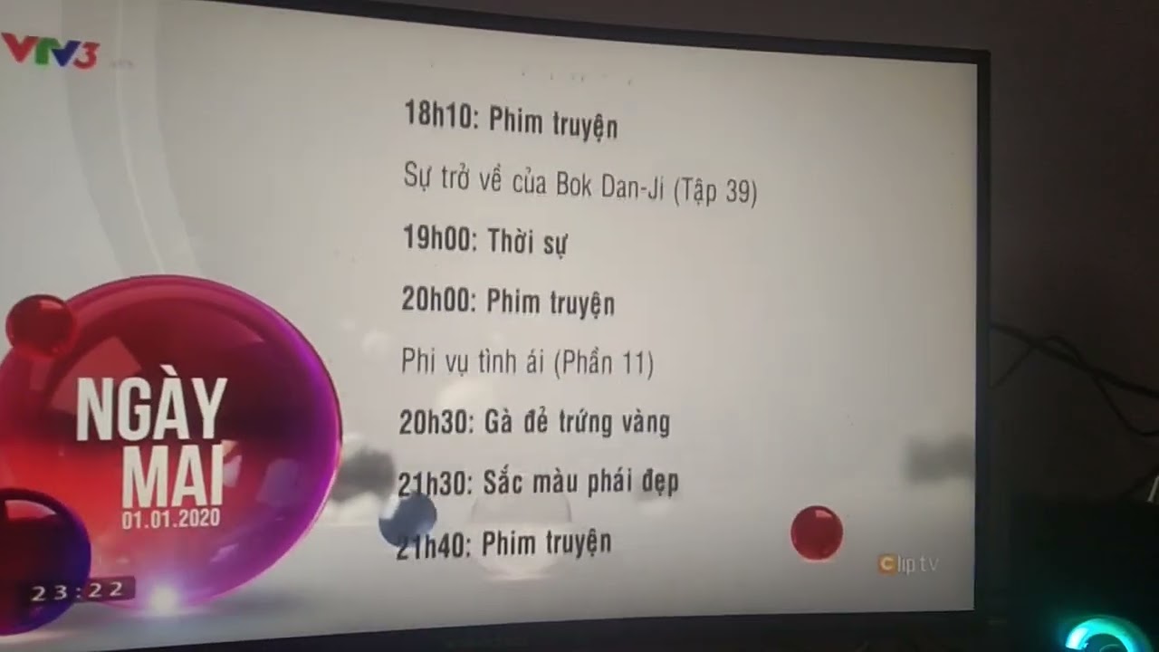 VTV3 ident 2019-GTCT ngày mai (1/1/2020) (23h21,31/12/2019)