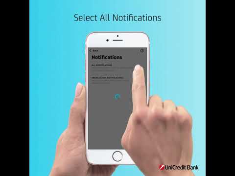 Smart Banking: How to set up notifications for card payments on the internet