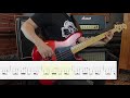 Rage Against the Machine - Killing in the Name (bass cover)(play-along with tabs)